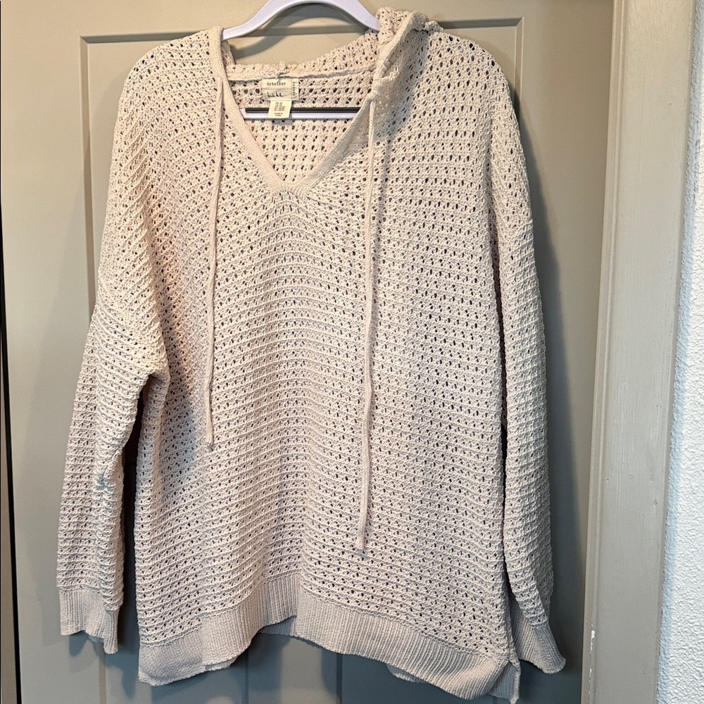 Cozy Cream Knit Sweater